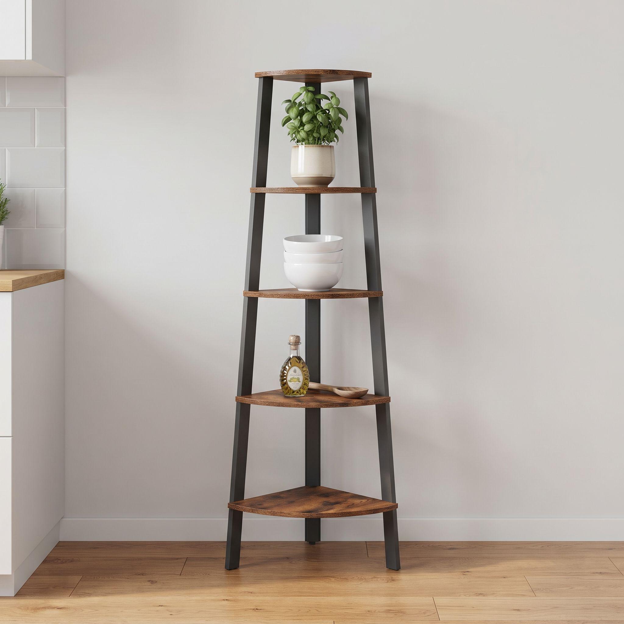Mueble Estante Esquinero Feroe Estilo Industrial-5