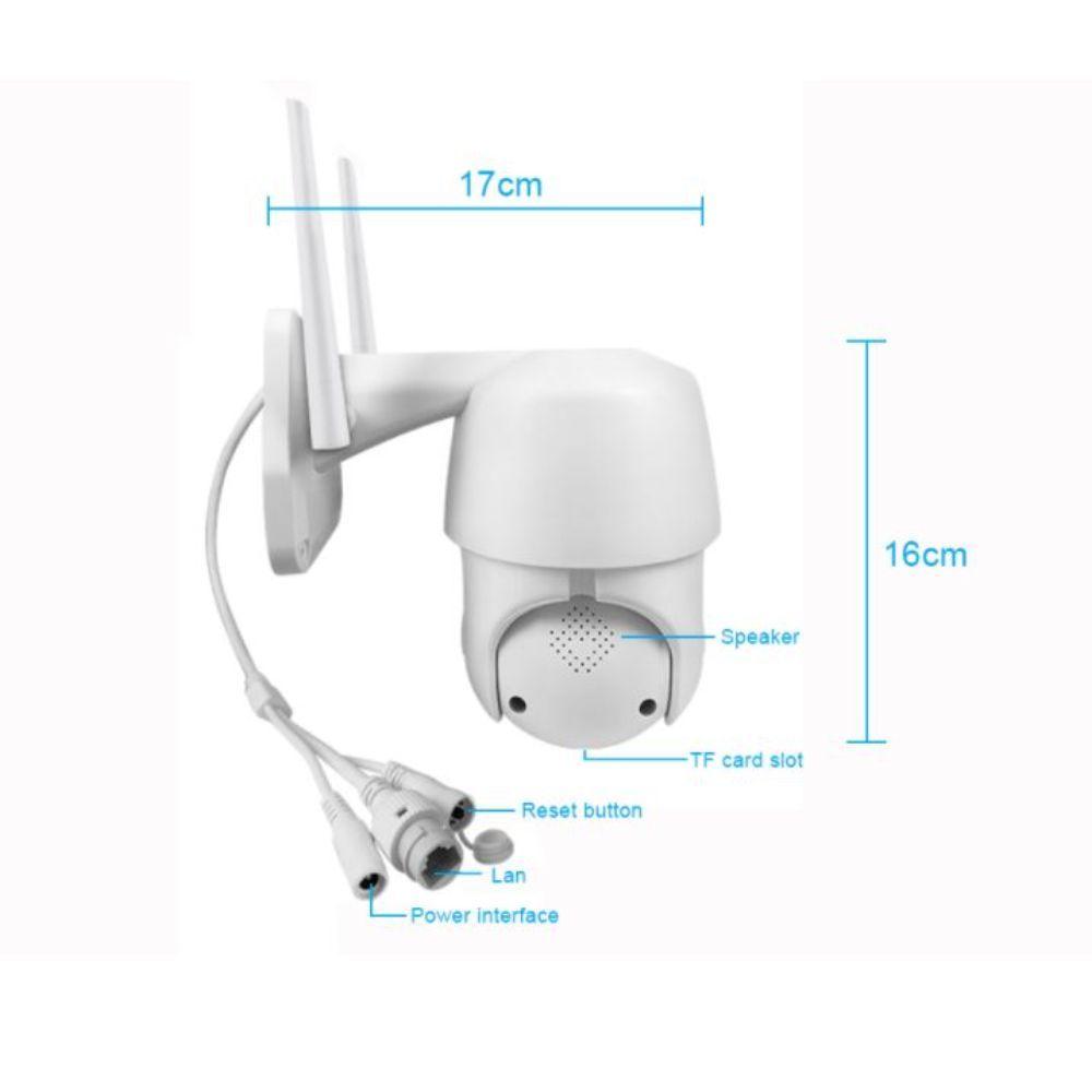 Cámara IP Exterior Inalámbrica Wifi Domo 360º 2MP-3