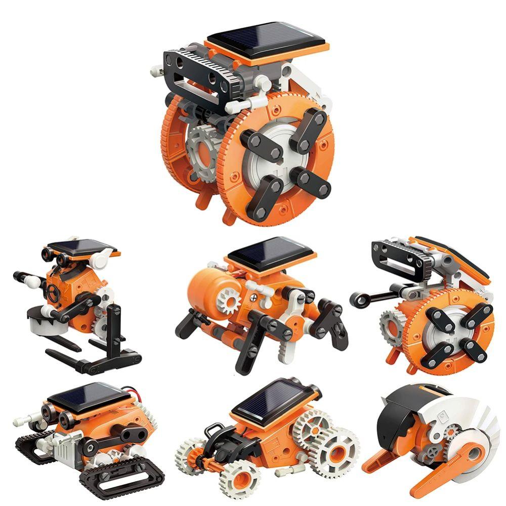 Set de Construcción 7 Robots Solares Juguete Educativo-0