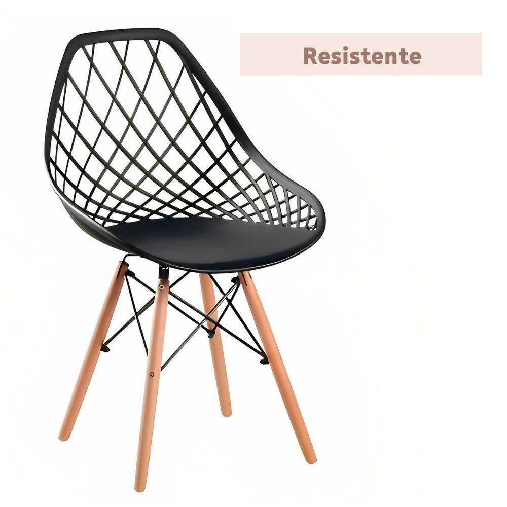 Silla Eames Mesh Negra-5