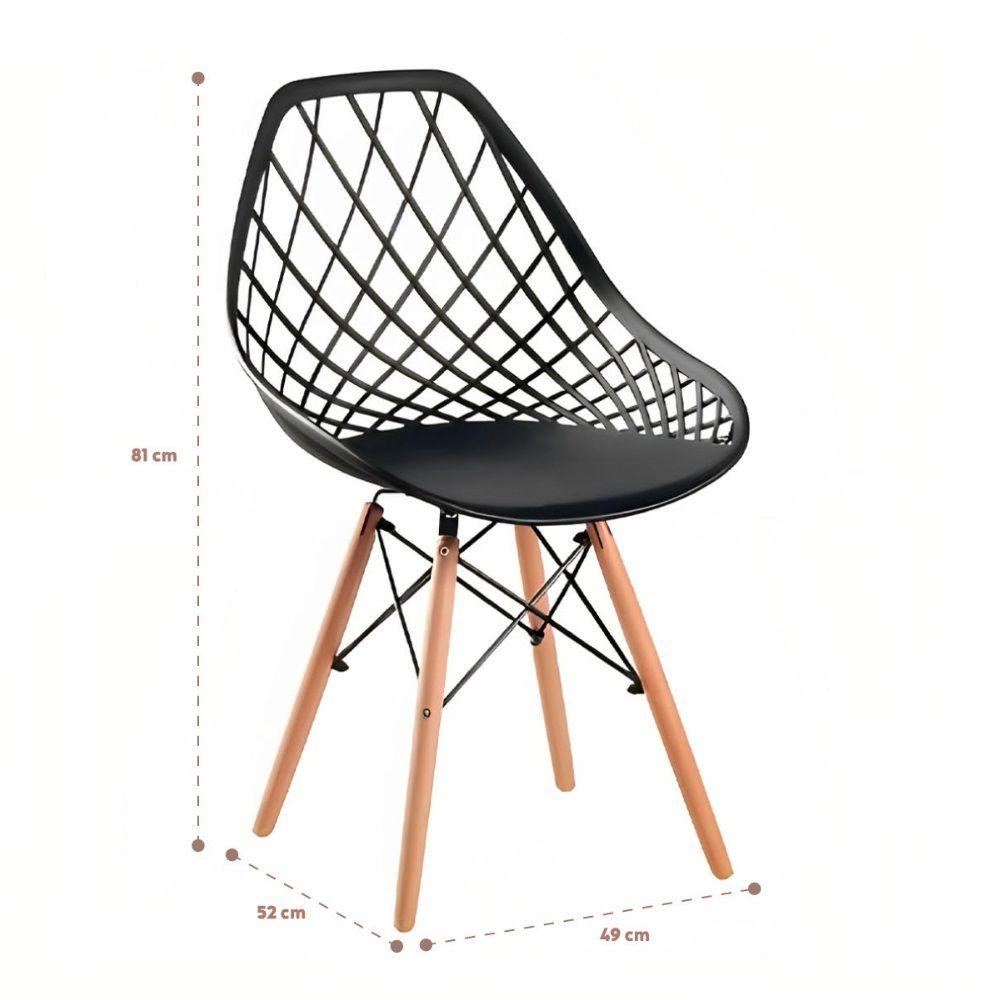 Silla Eames Mesh Negra-1