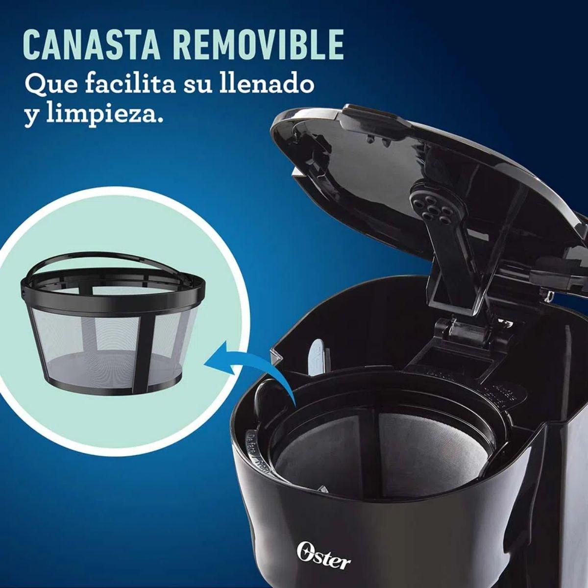 Cafetera Oster 12 Tazas Filtro Permanente BVSTDC12-3
