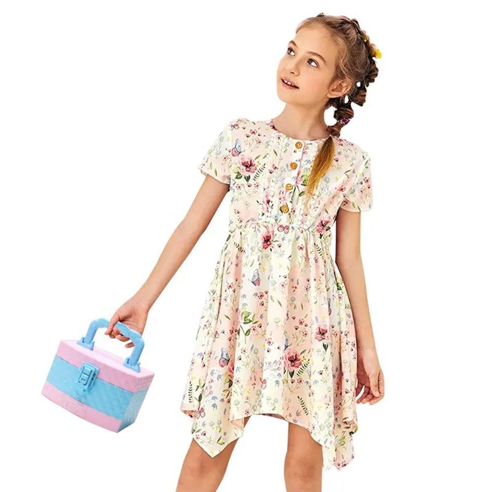 Set de Belleza Infantil Maleta Maquillaje y Esmaltes Celeste-3