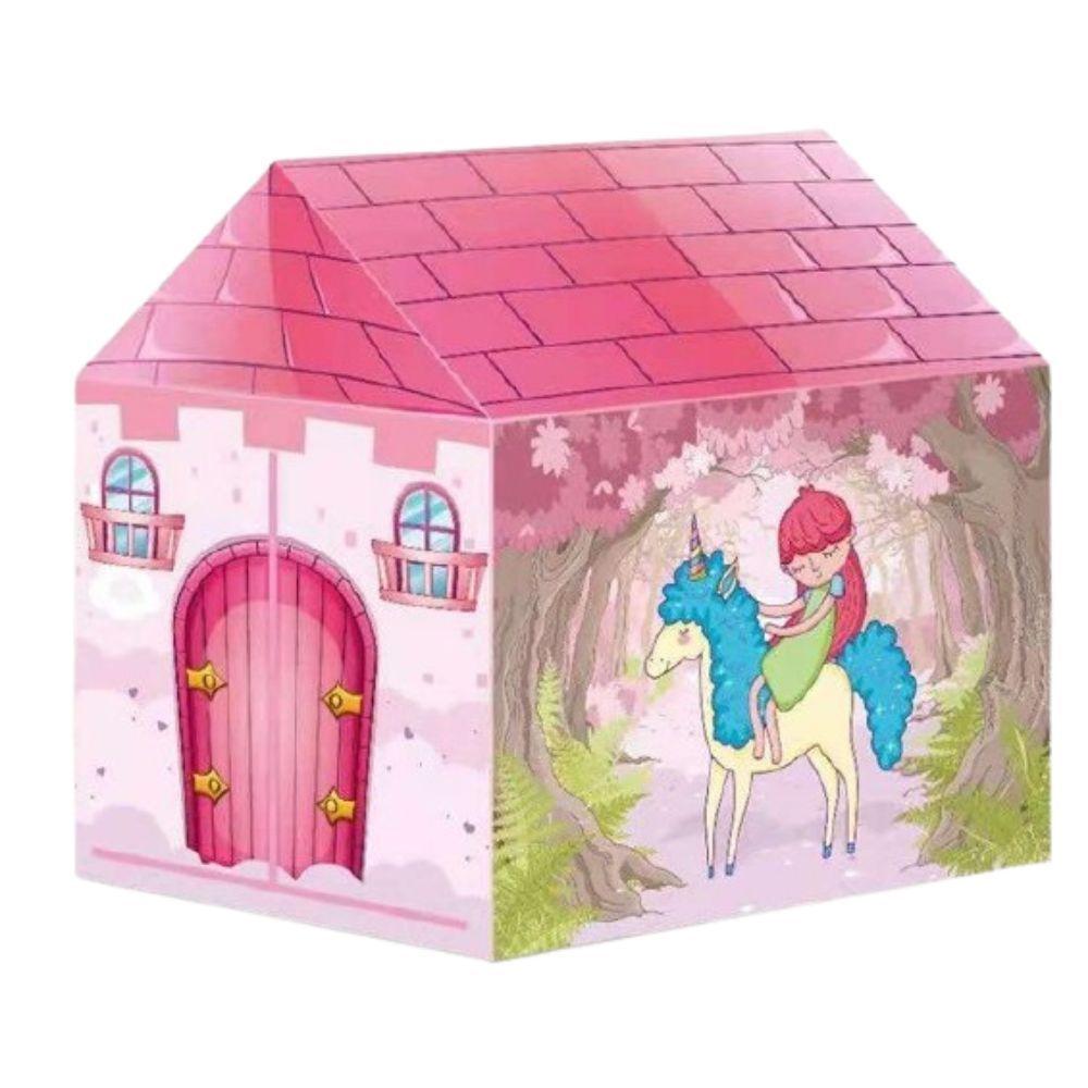 Carpa Infantil Unicornio Rosa Incluye Pelotitas-0