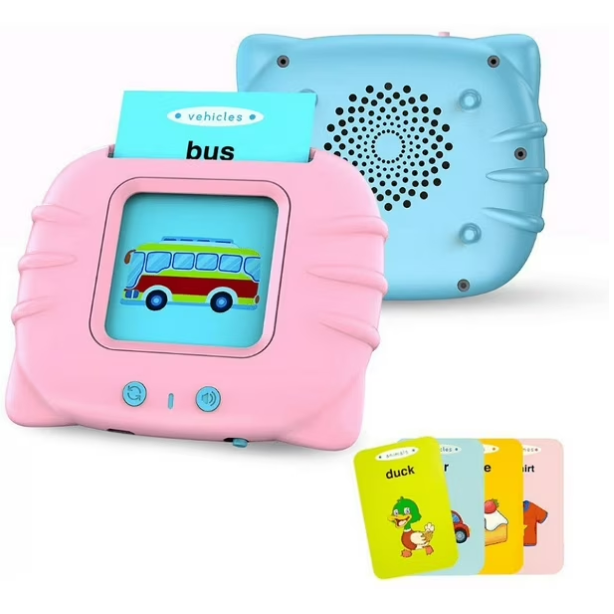 Juguetes Aprendizaje Tarjetas Lectura Español Inglés-2