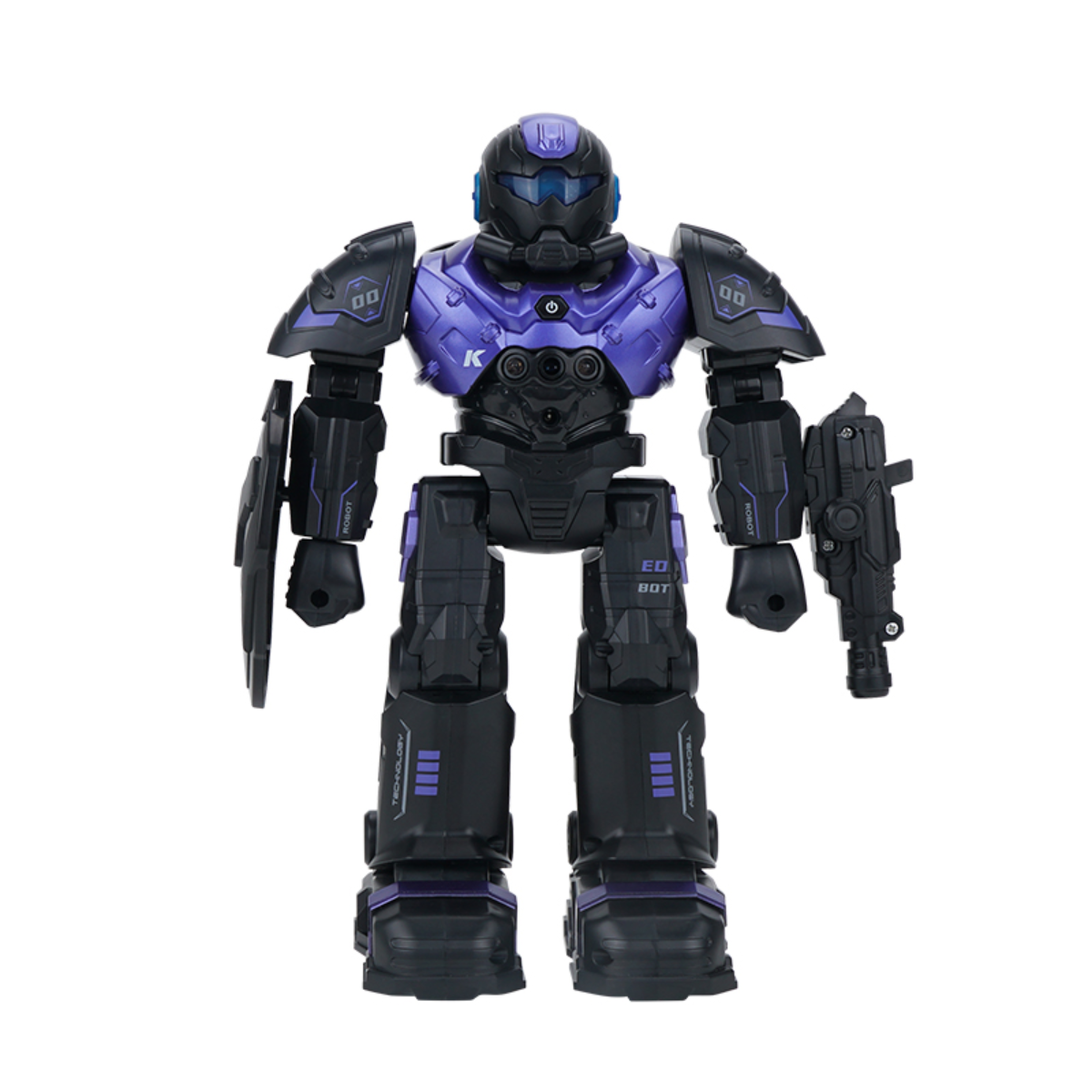 Robot Inteligente Control Remoto Robocop 2.4G Luces Sonidos-0