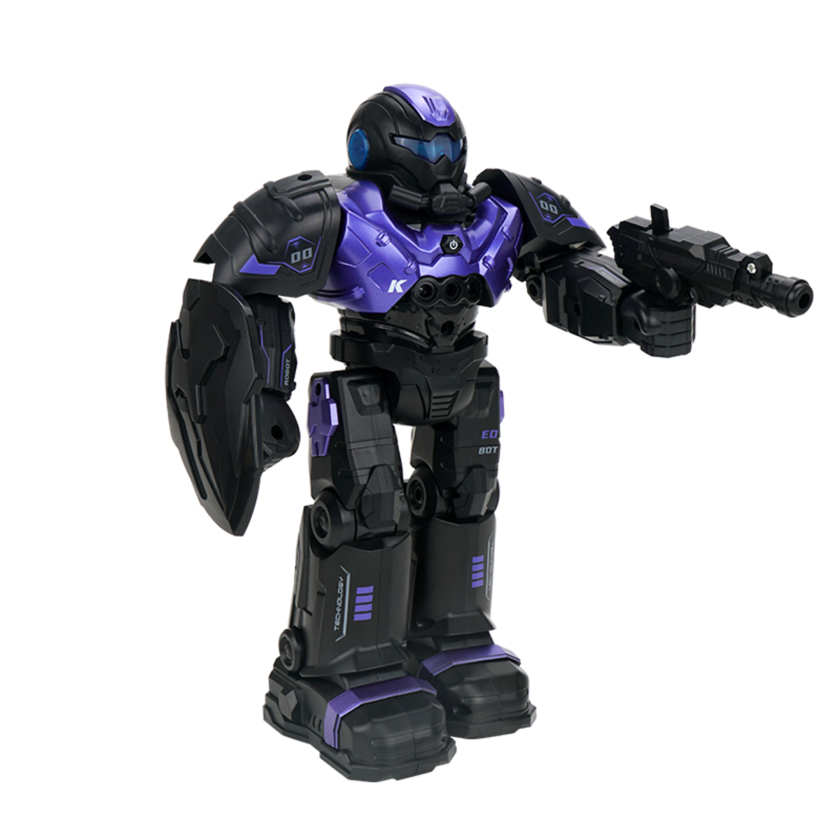 Robot Inteligente Control Remoto Robocop 2.4G Luces Sonidos-1