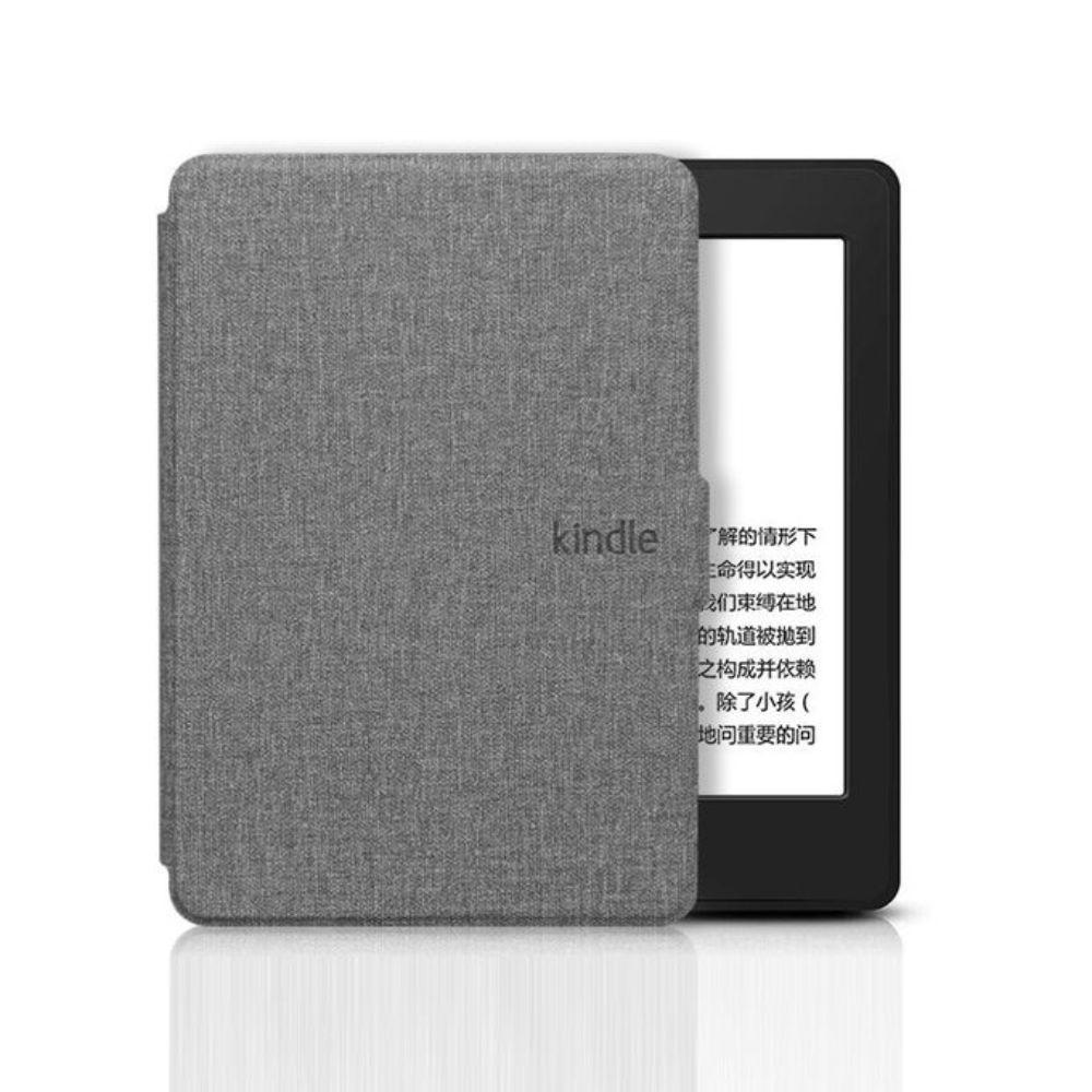 Funda Protectora + Lámina Compatible Kindle Paperwhite Gris-2
