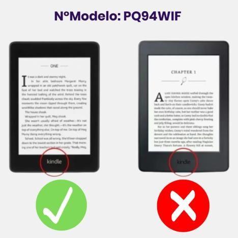 Funda Protectora + Lámina Compatible Kindle Paperwhite Gris-6