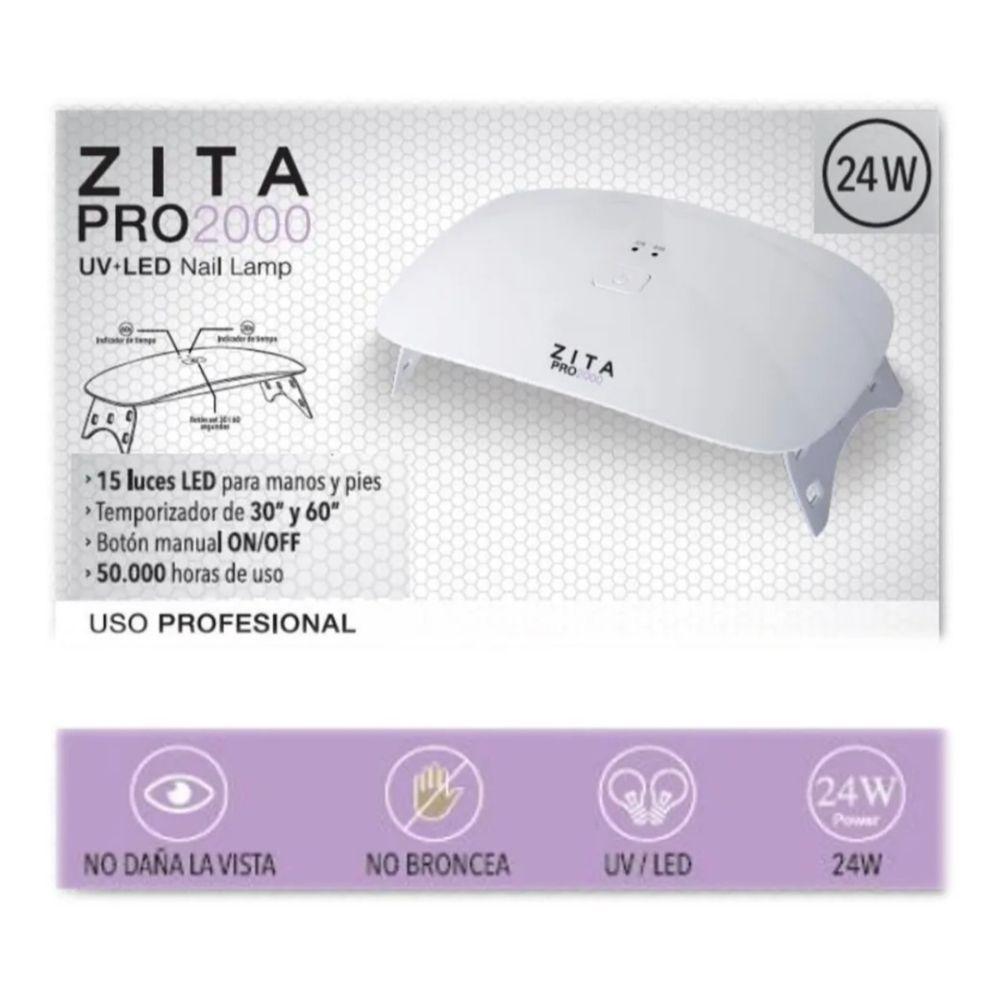 Lámpara Manicure Uñas Uv/Led Zita Rainbow Pro-3