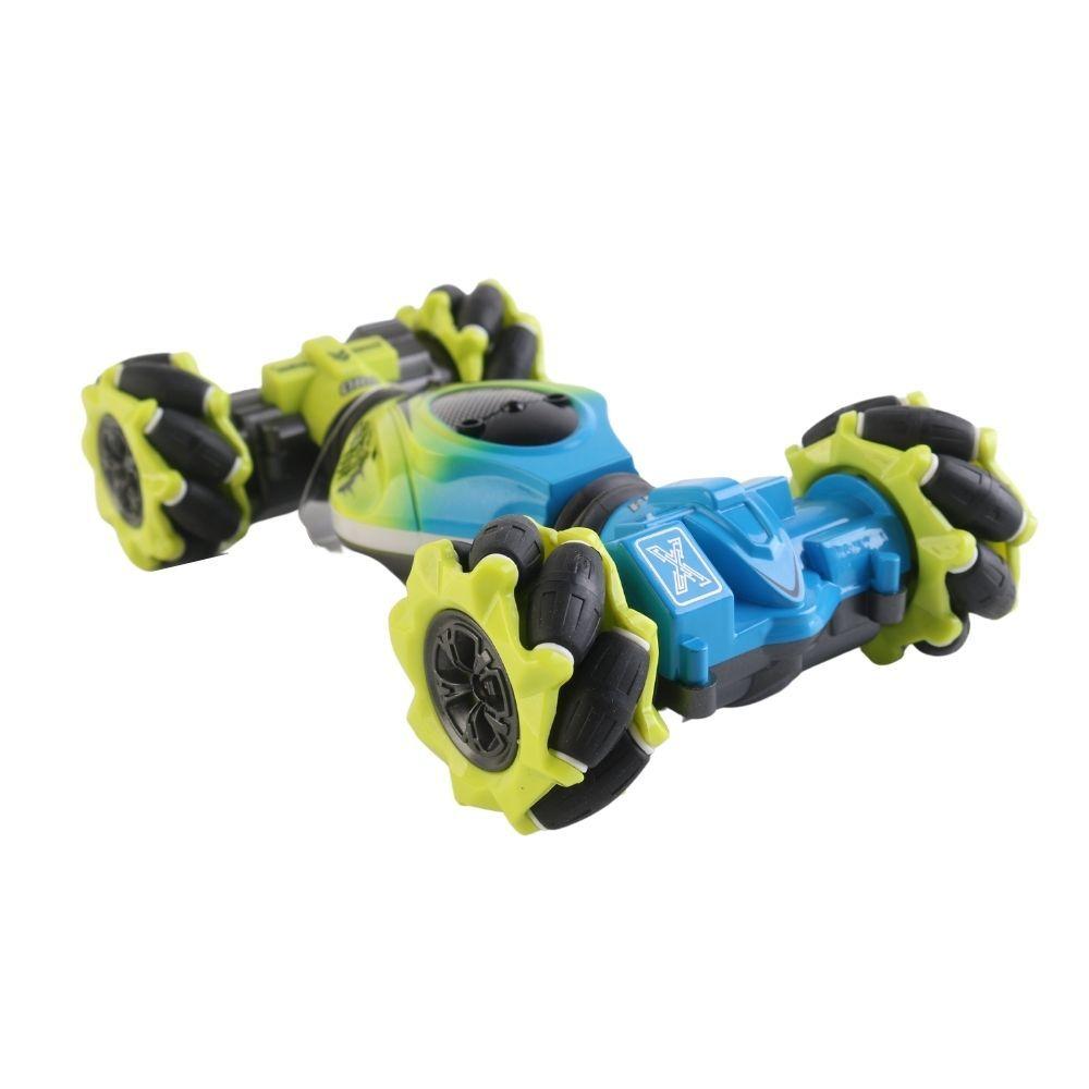Auto Loco 4x4 Trucos Pro con Control 2.4G Verde-4