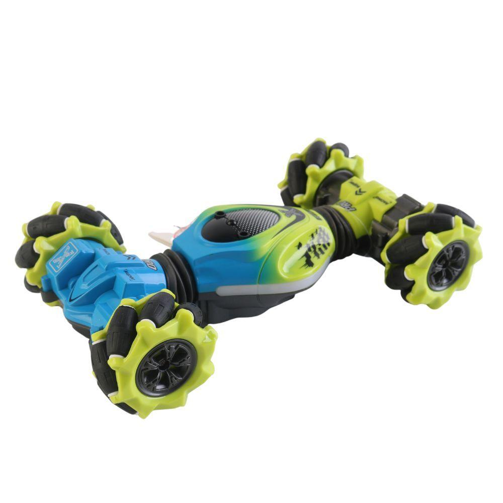 Auto Loco 4x4 Trucos Pro con Control 2.4G Verde-5