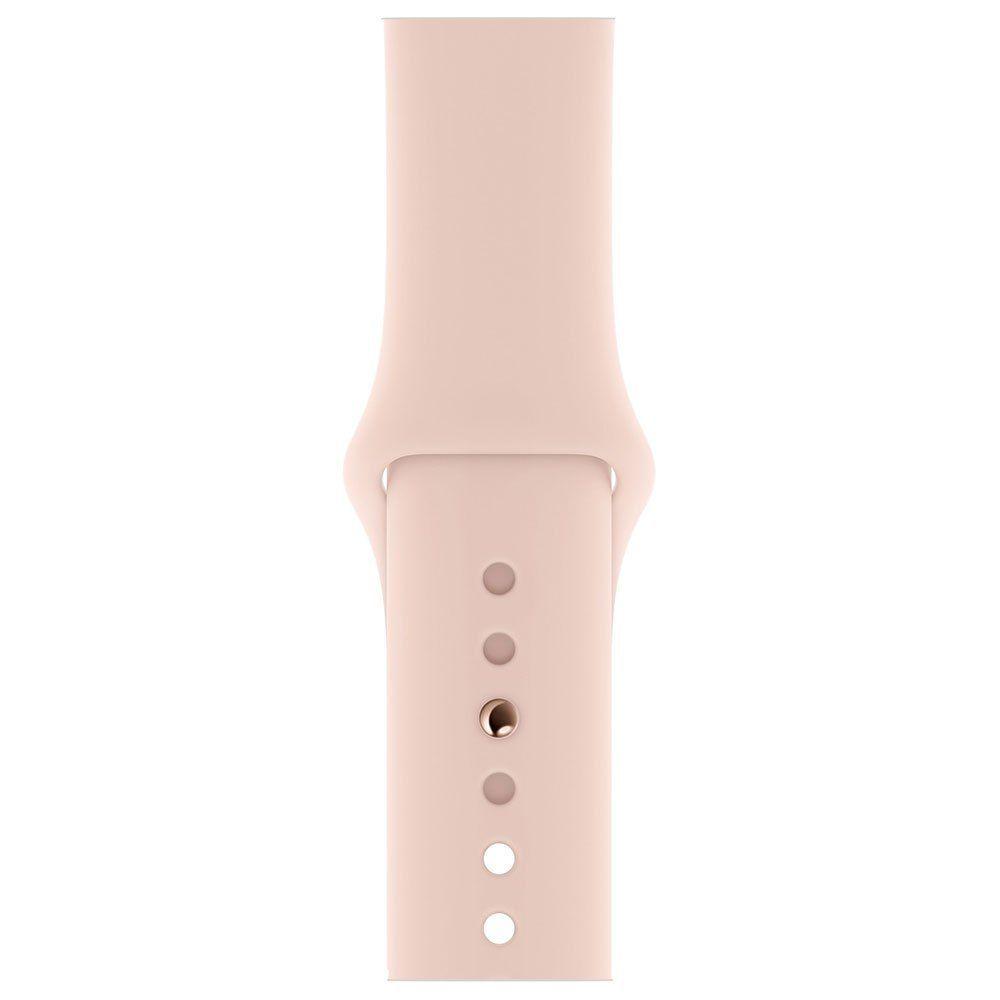 Correa + Carcasa Compatible c/ Apple Watch 38/40mm Rosa-3