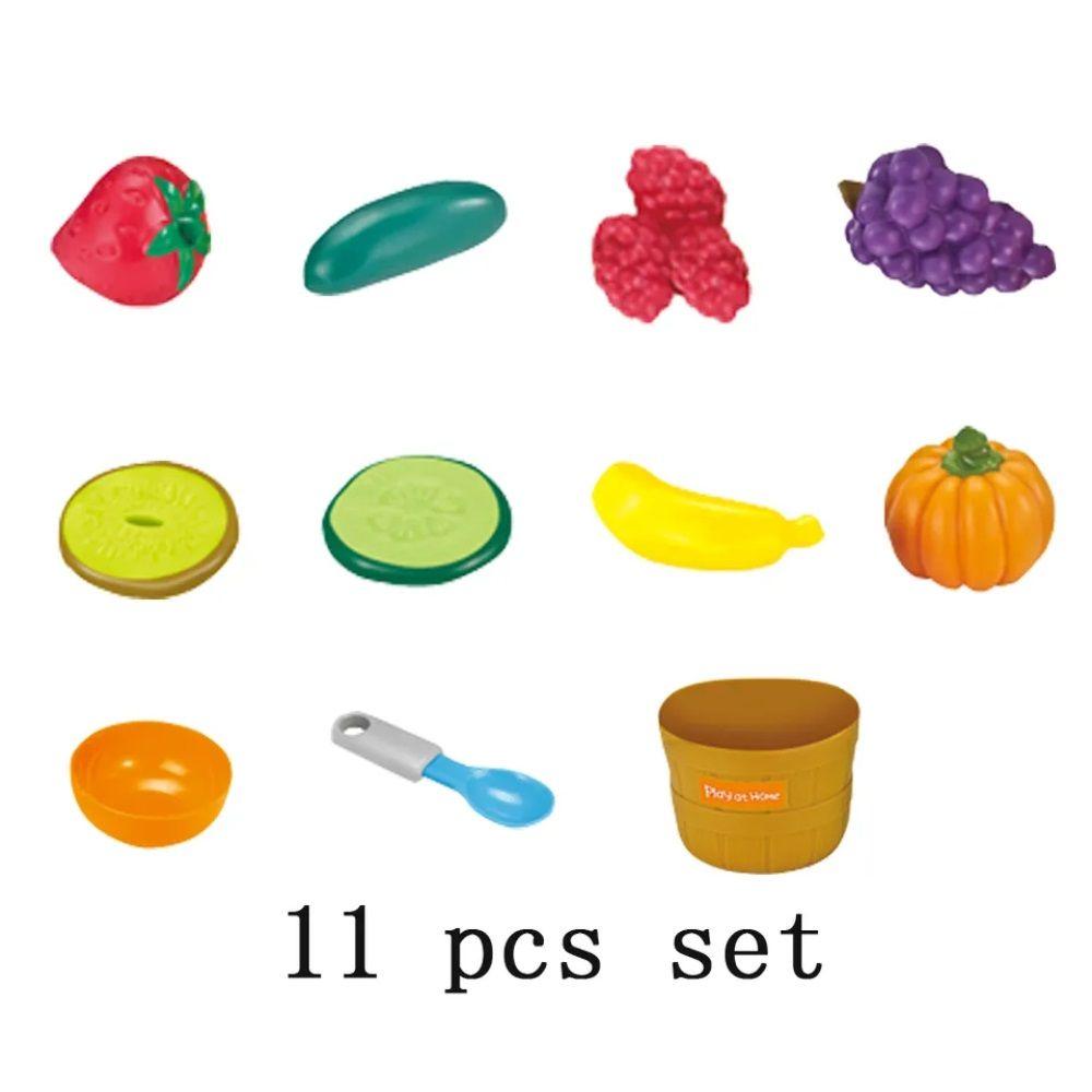 Canasto Frutas y Verduras 11 piezas Juguete Didáctico-3