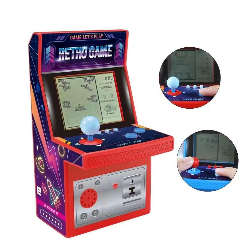 Juguete Mini Arcade Retro Machine Azul-2