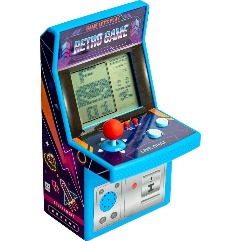 Juguete Mini Arcade Retro Machine Azul-5