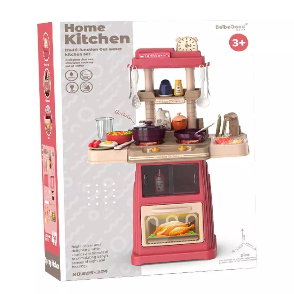 Cocina de Juguete con Sonidos y Luces Realista 66cm Spacezat-5
