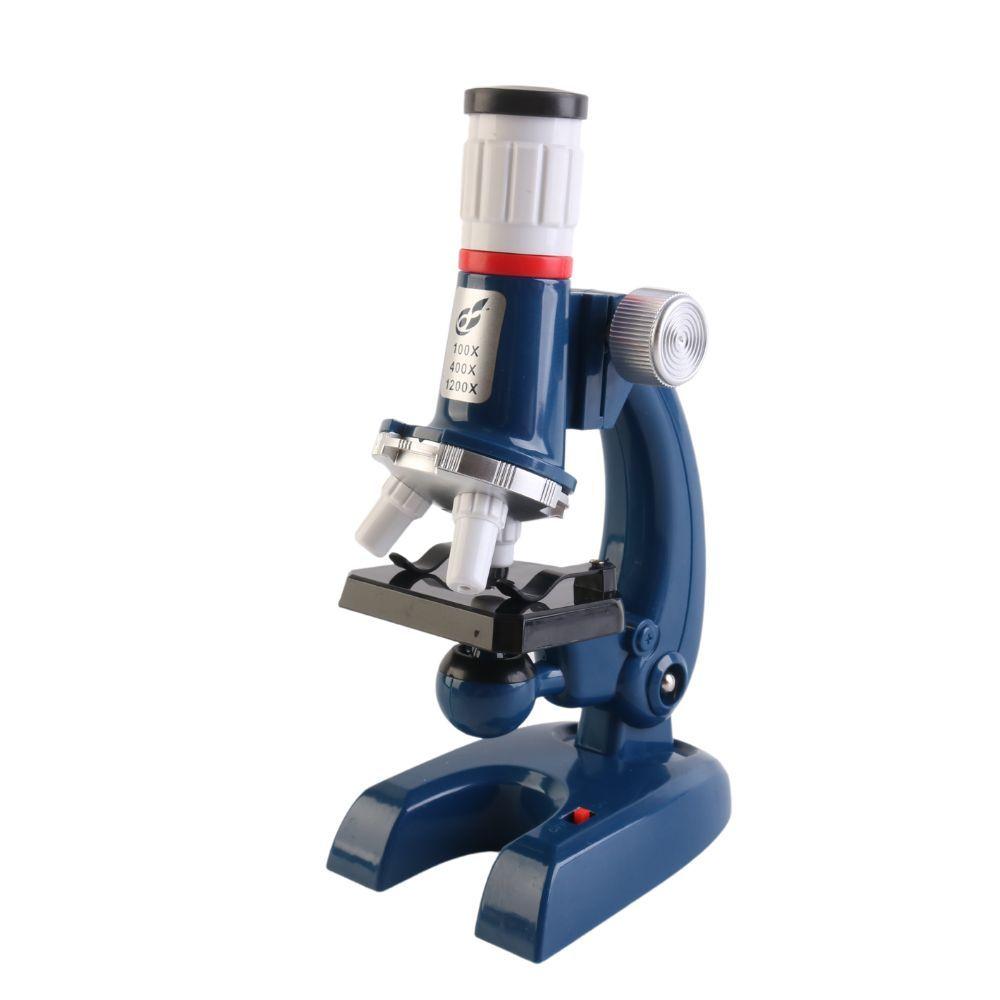 Microscopio Educativo Para Niños Azul 100x400x1200-6