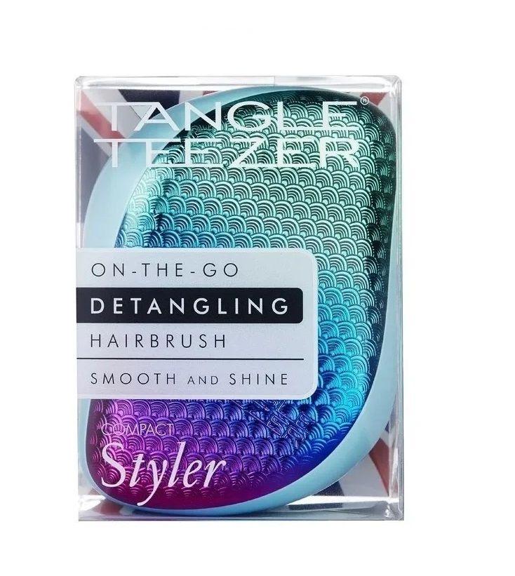Cepillo Tangle Teezer Compact Styler Mermaid Blue-0