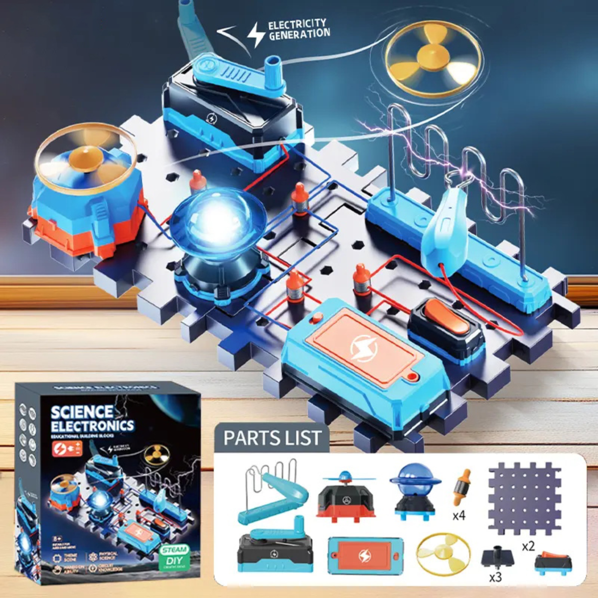 Circuito Electrico Laberinto Juguete Educativo Científico-4