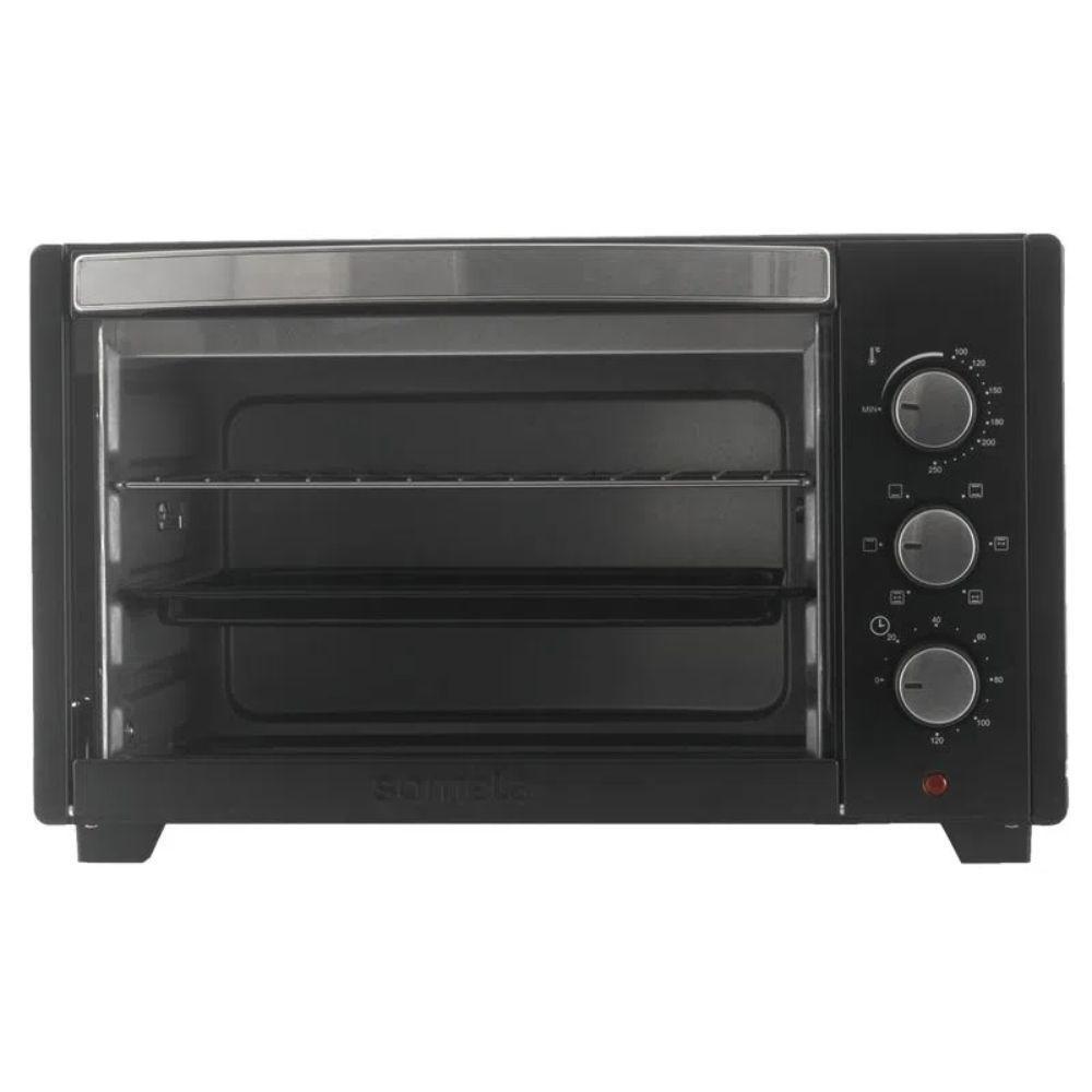 Horno Eléctrico Somela 30 Litros Black Oven-0