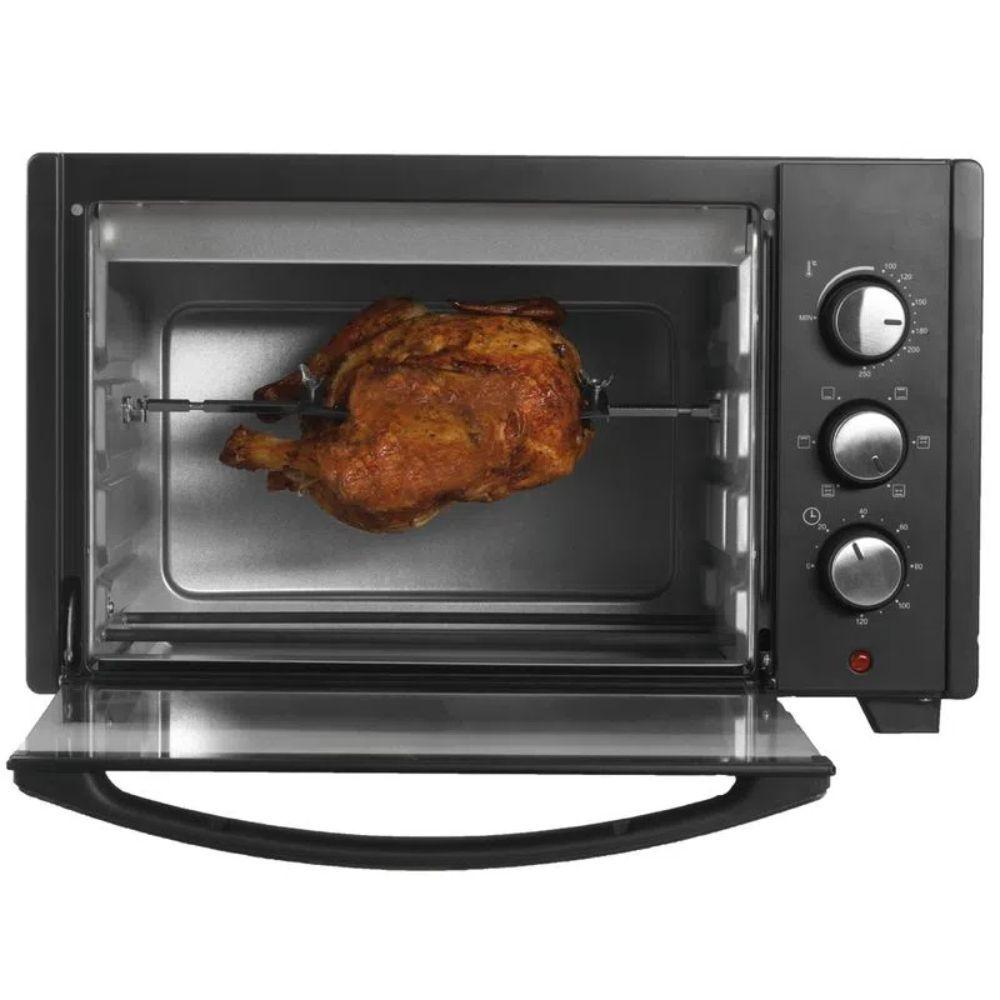 Horno Eléctrico Somela 30 Litros Black Oven-1
