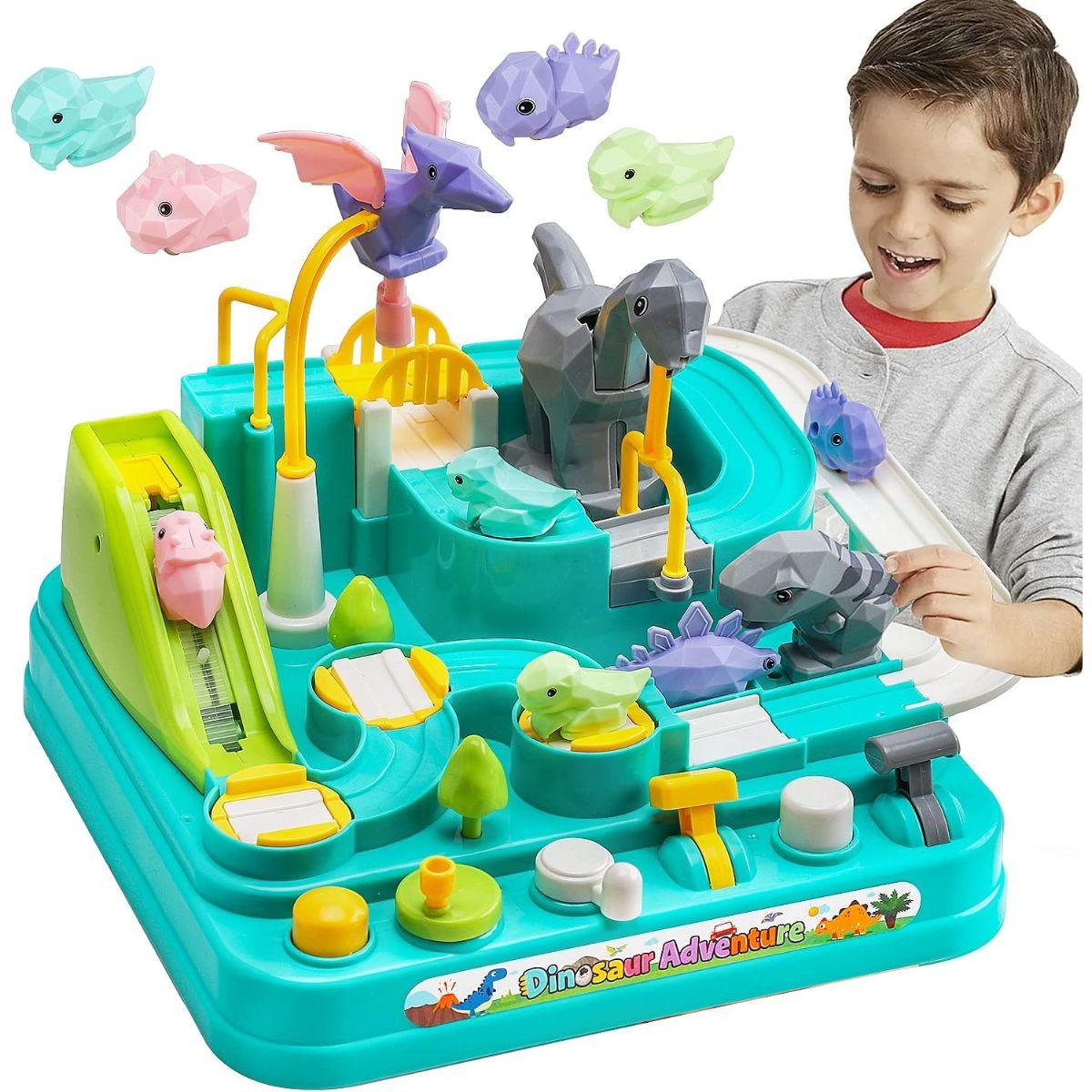 Juguete Pista Dinosaurios 10 Niveles Aventura Jurásica-6