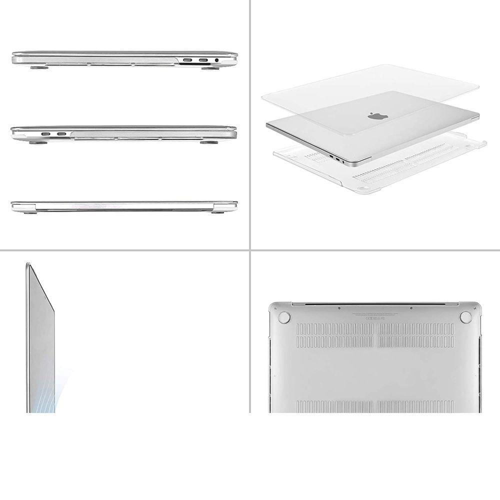 Carcasa para Macbook Air 13" M1 A1932/A2179/A233 Transparente-4