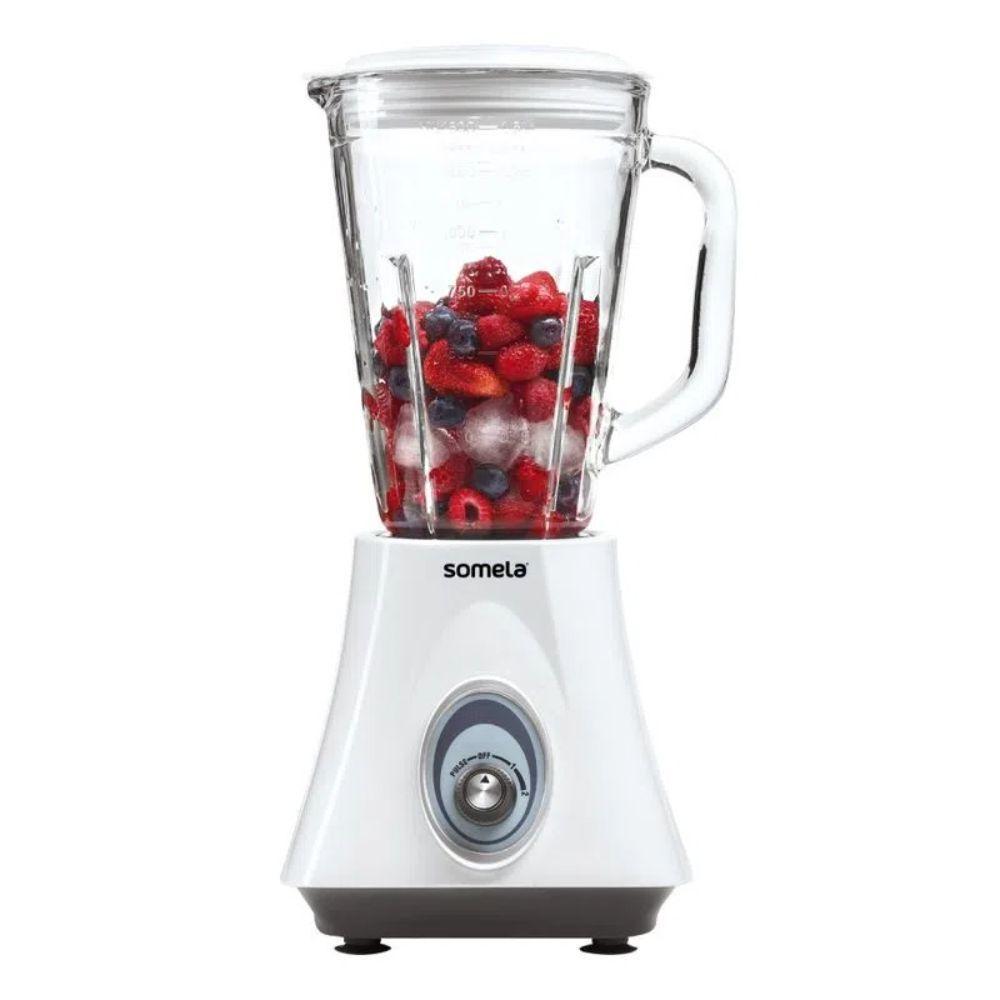 Licuadora Somela 1,5 Litros Berry Blender BL1400WT Blanca-0
