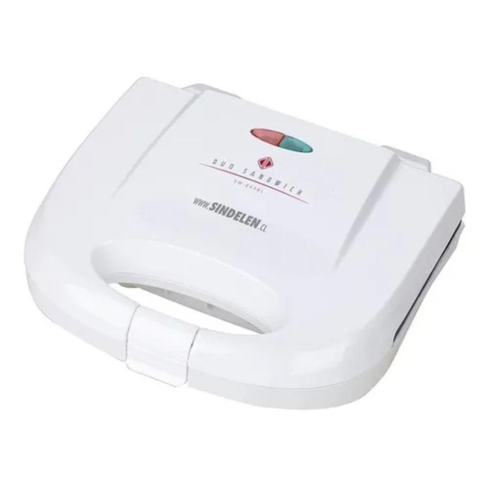 Sandwichera Antiadherente Sindelen SW840 Blanca-0