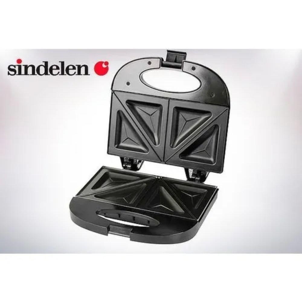 Sandwichera Antiadherente Sindelen SW840 Blanca-4