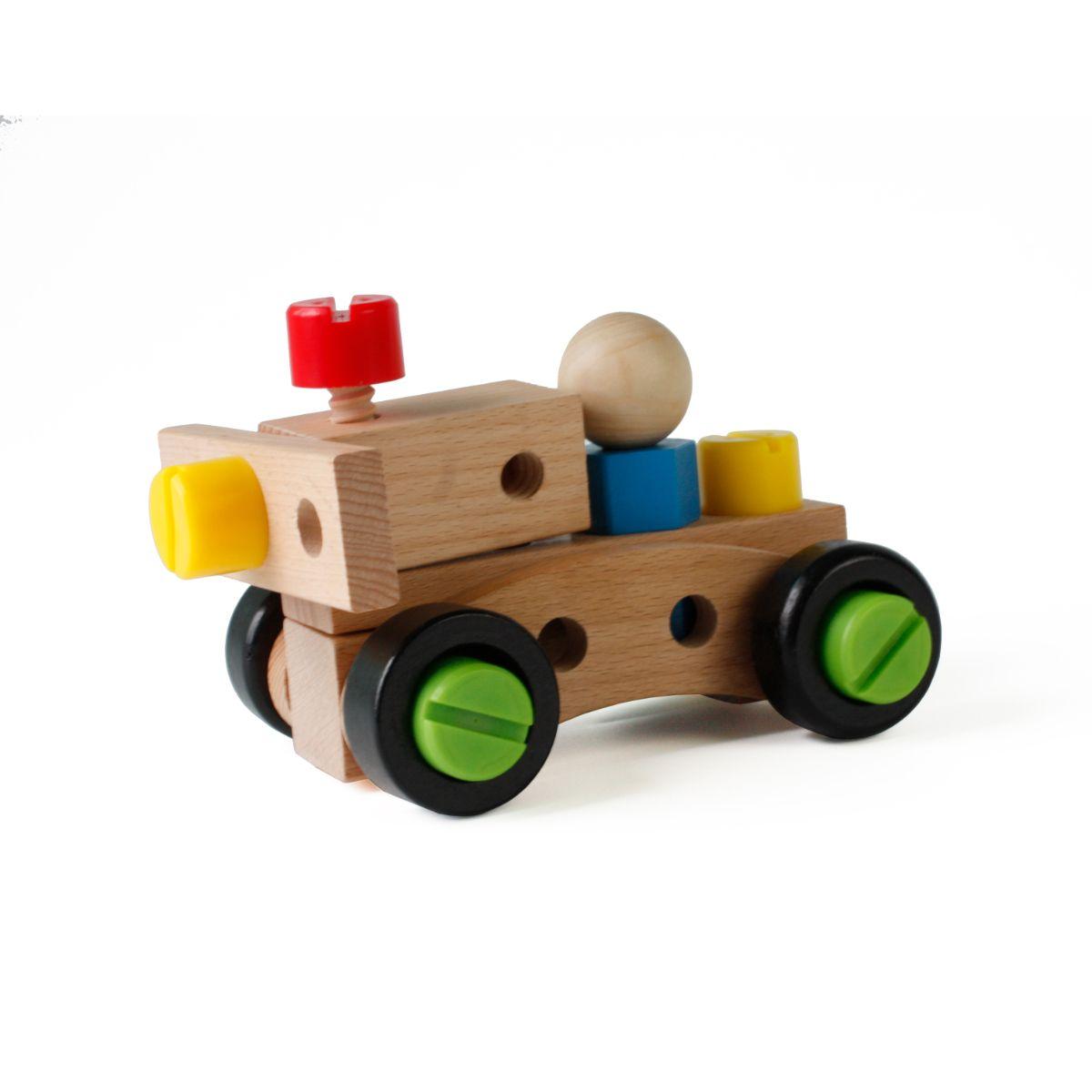 Juego de Construccion Mecano de Madera 36 piezas-3