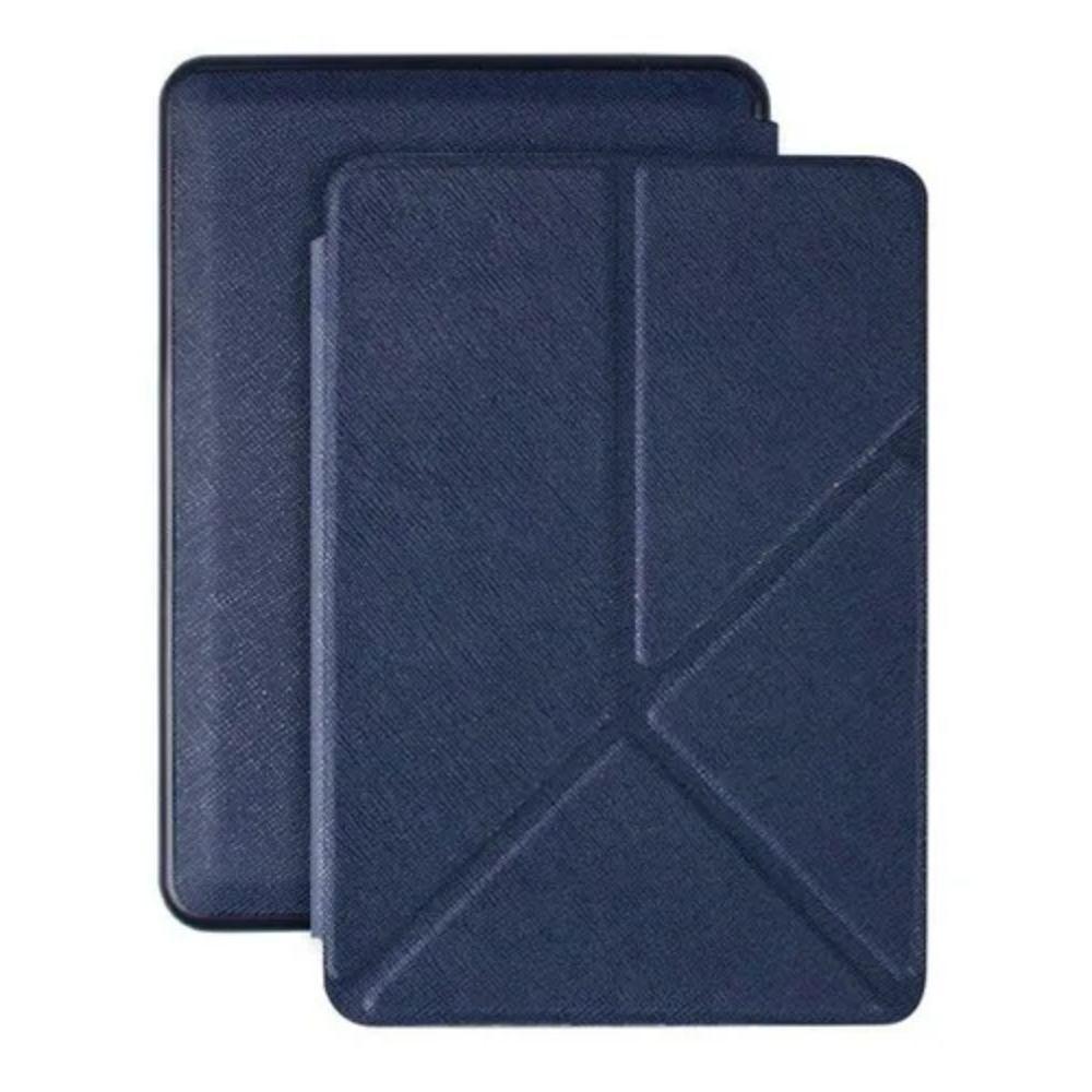 Funda Compatible con Kindle Paperwhite 2018 Azul c/Apoyo-0