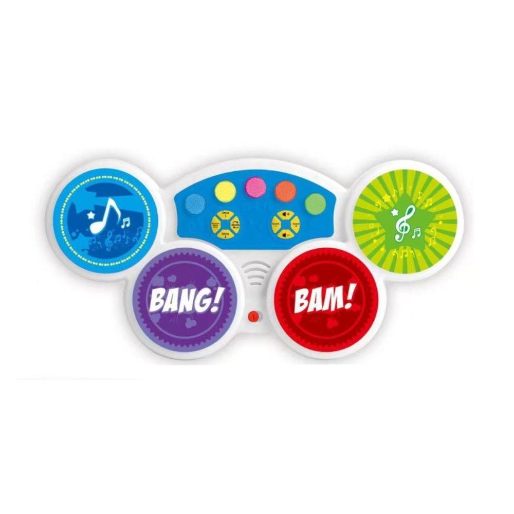 Mini Batería Musical de Juguete para Bebés-0