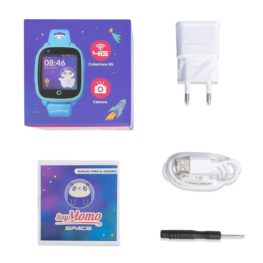 Smartwach Infantil Soy Momo Space GPS 4G Azul-3