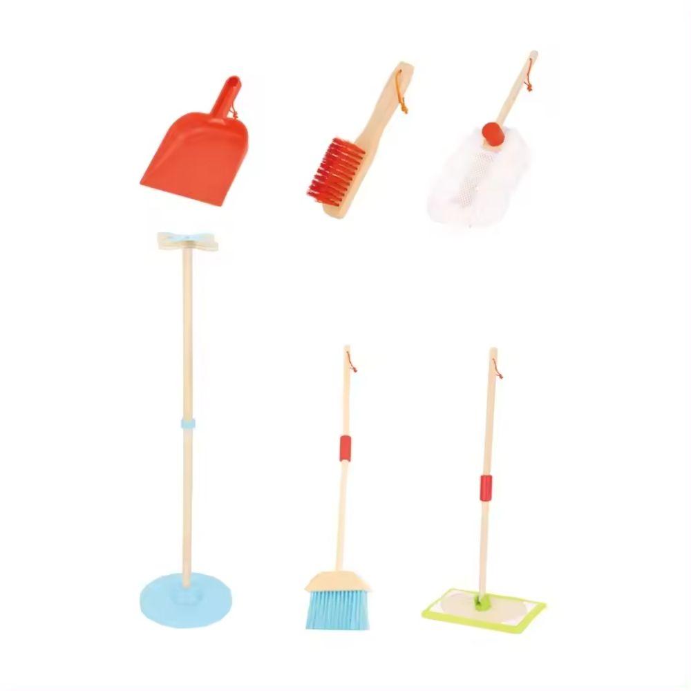 Set de Aseo Limpieza de Madera Didáctico 6 Piezas-2