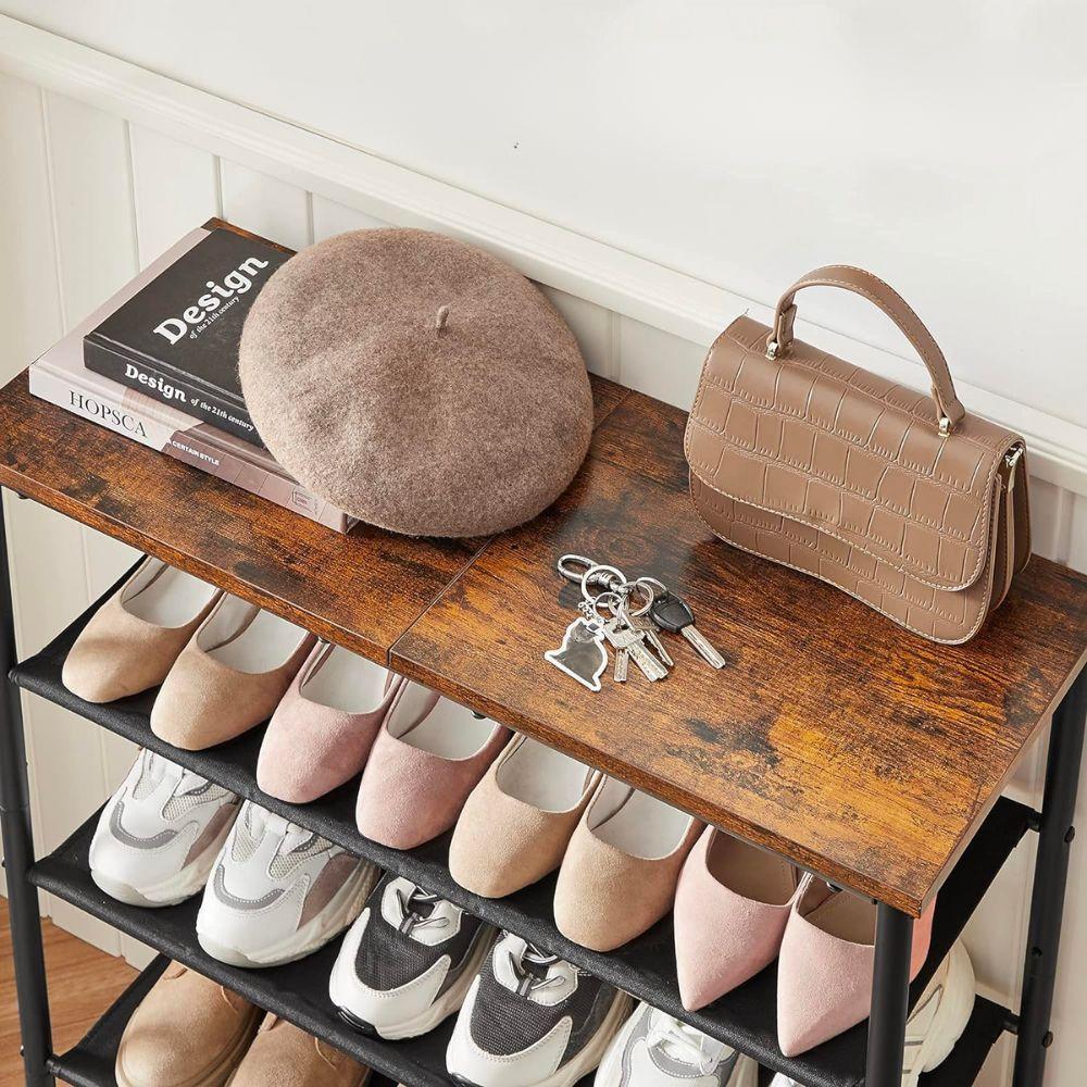 Mueble Zapatero Organizador Visby Estilo Industrial-4