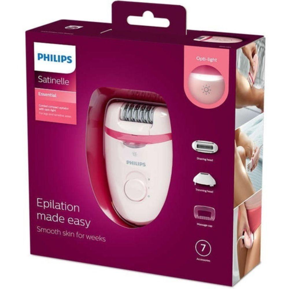 Depiladora Philips Satinelle Essential Bre285/00 Compacta-3