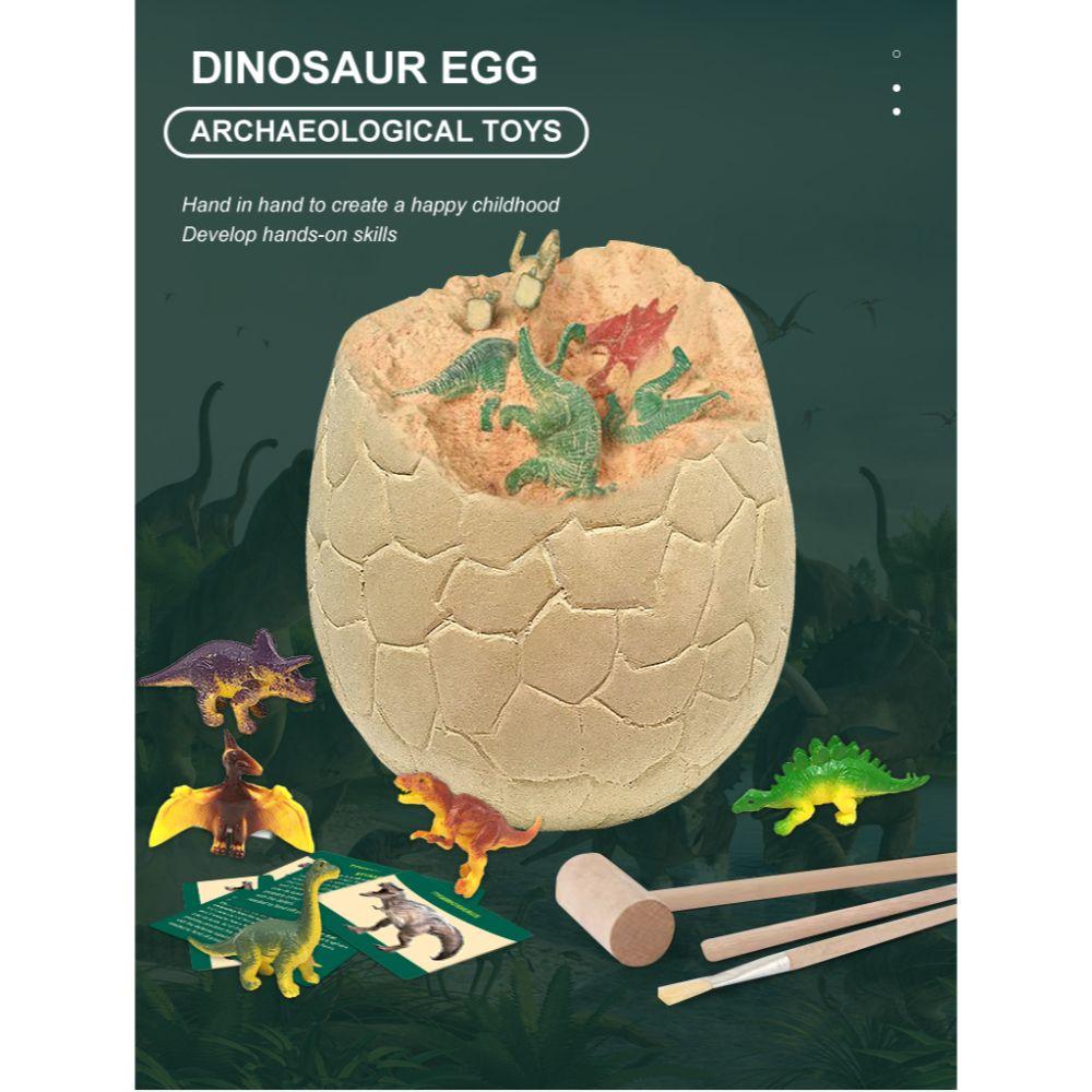 Juego Arqueológico de Excavación Huevo Dinosaurio-3