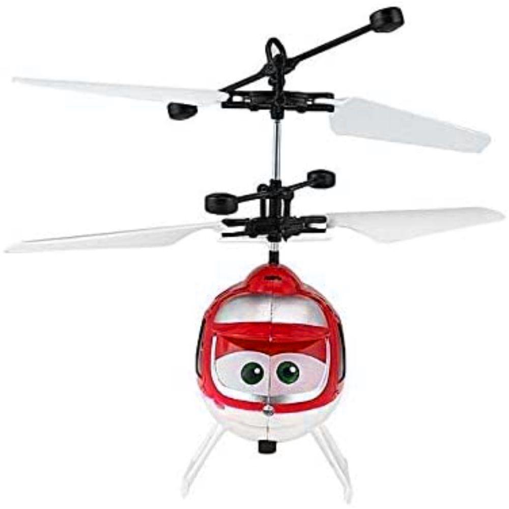 Helicoptero Volador de Juguete Sensor Rojo-1