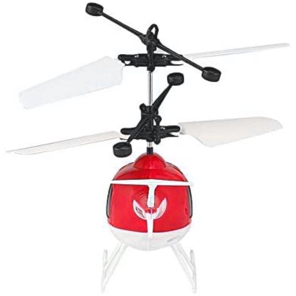 Helicoptero Volador de Juguete Sensor Rojo-4
