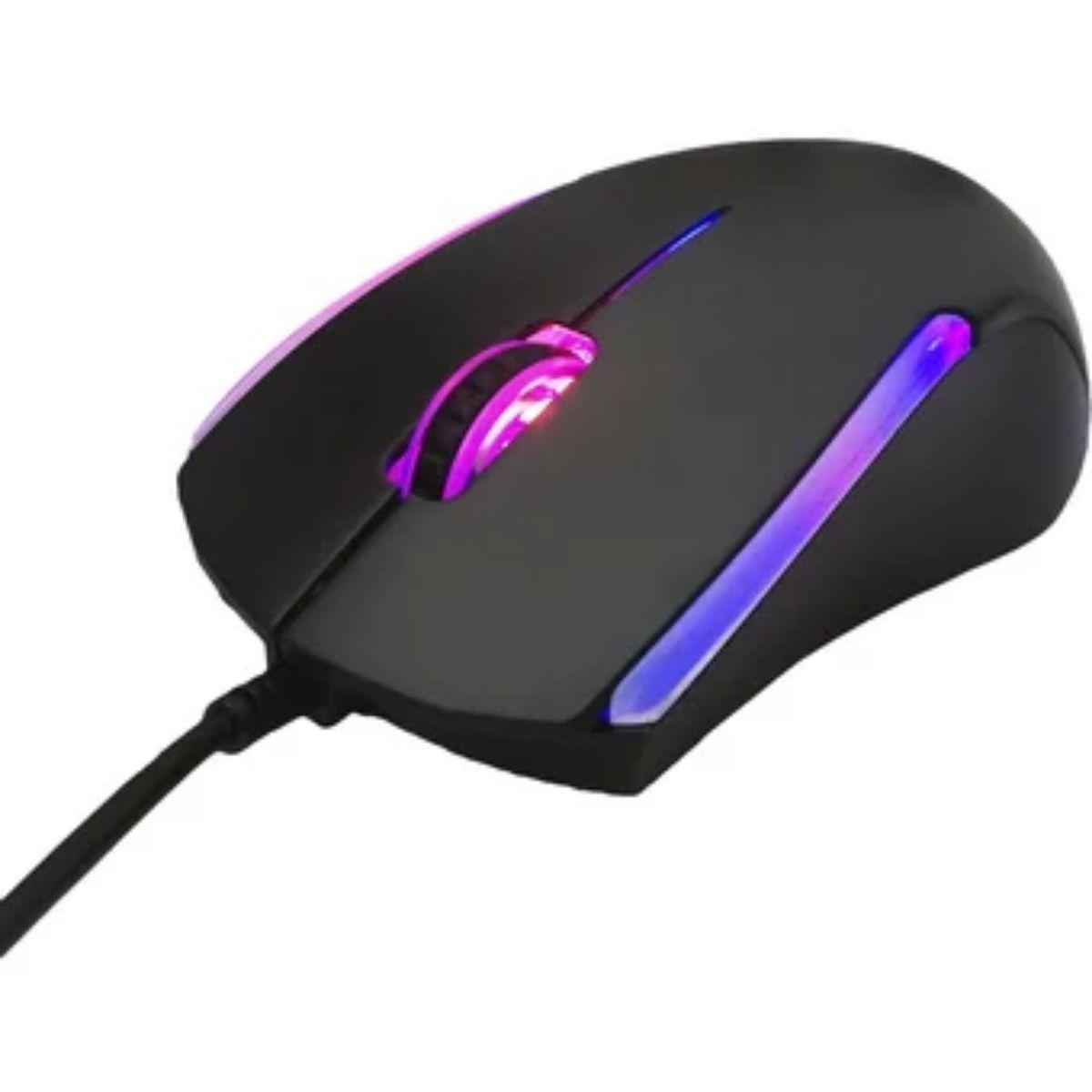 Combo Teclado y Mouse Gamer Philips SPT6214BK-3