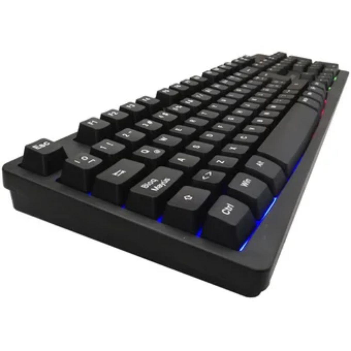 Combo Teclado y Mouse Gamer Philips SPT6214BK-6