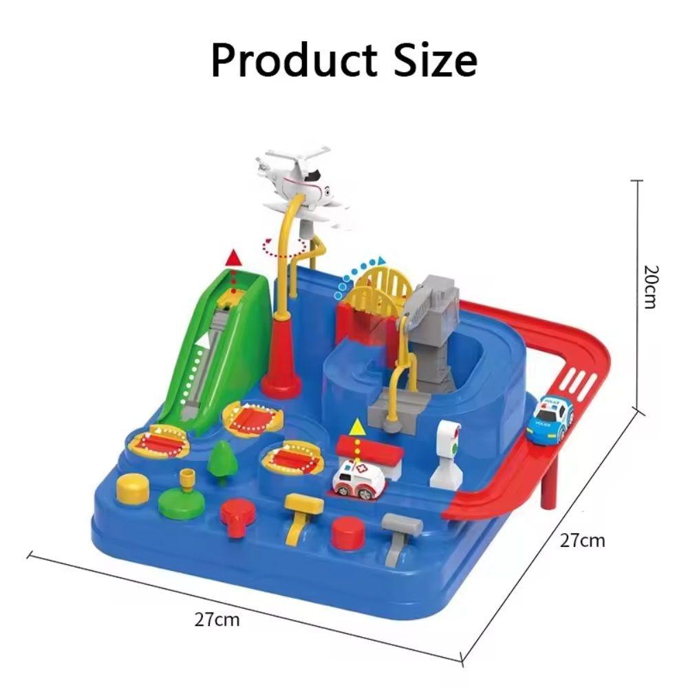 Ciudad Pistas de Autos Juguete Didáctico con 8 Desafíos-3