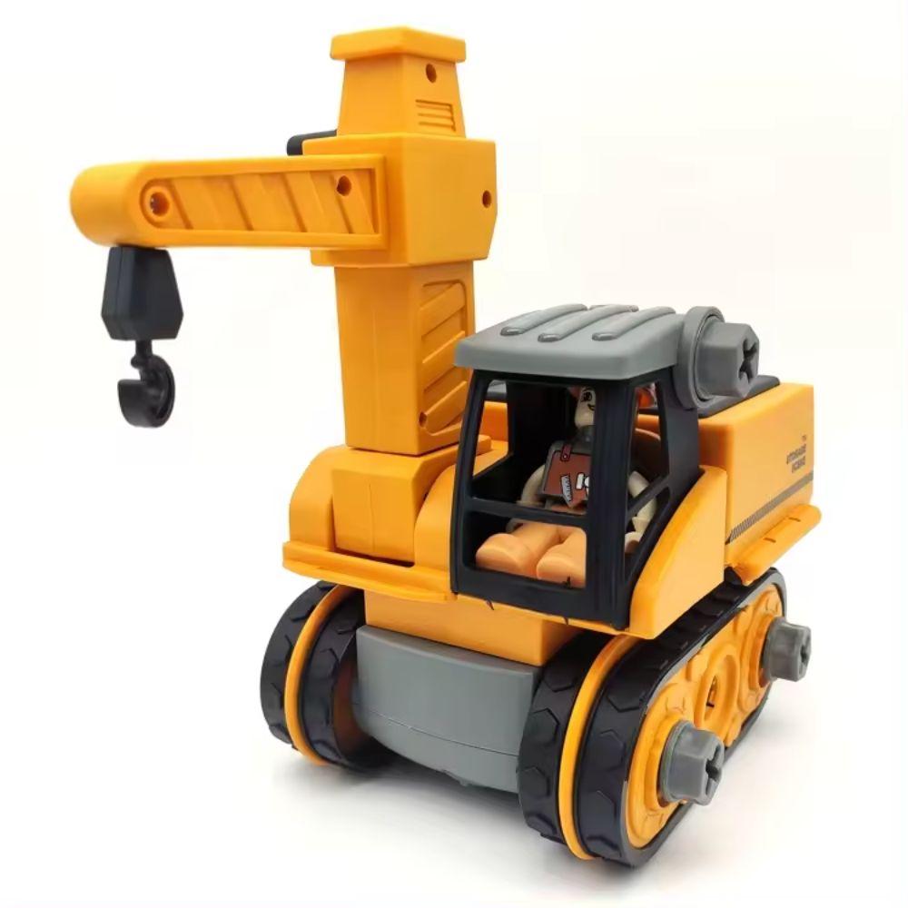 Set de Camiones Armables Constructores y Excavadores-2