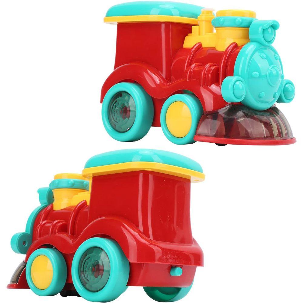 Tren Lanzador de Burbujas con Luces y Sonidos Rojo-3
