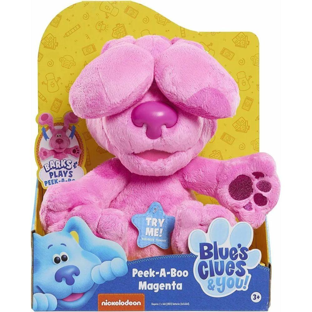 Peluche Interactivo Peek-a- Boo Magenta Blue´s Clues And You-1