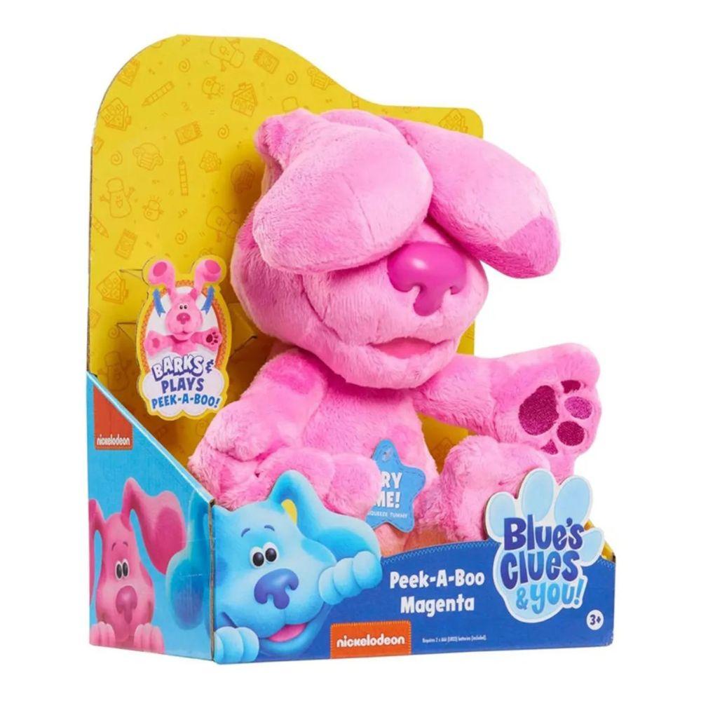 Peluche Interactivo Peek-a- Boo Magenta Blue´s Clues And You-2