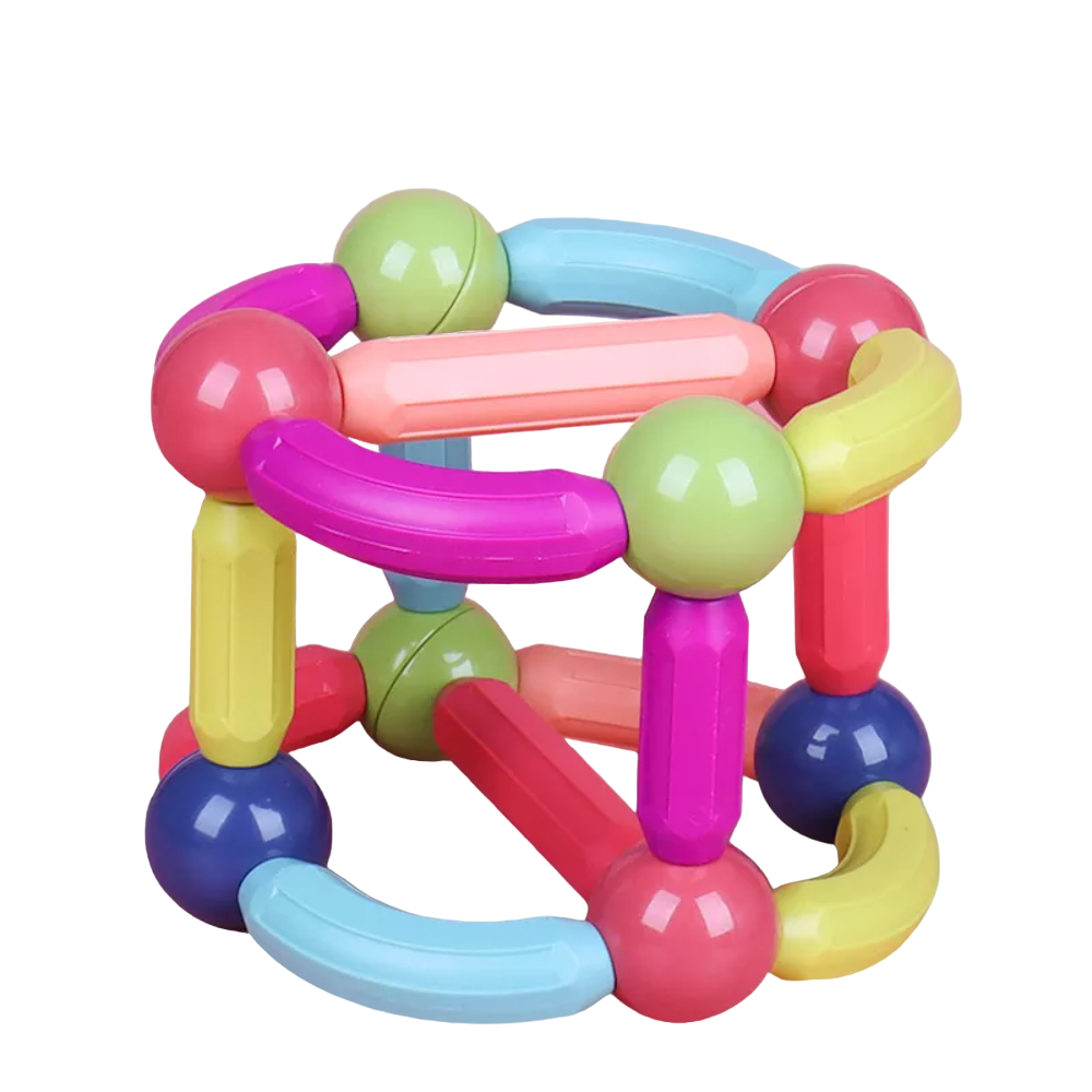 Set Bolas y Varillas Construcción Magneticos 28 pcs-1