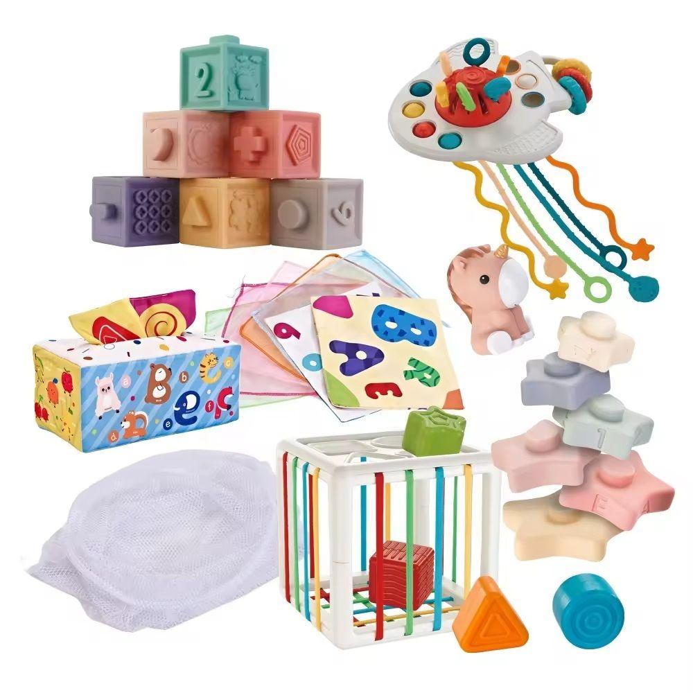 Set de 6 Juguetes Estimulación Temprana Bebes-0